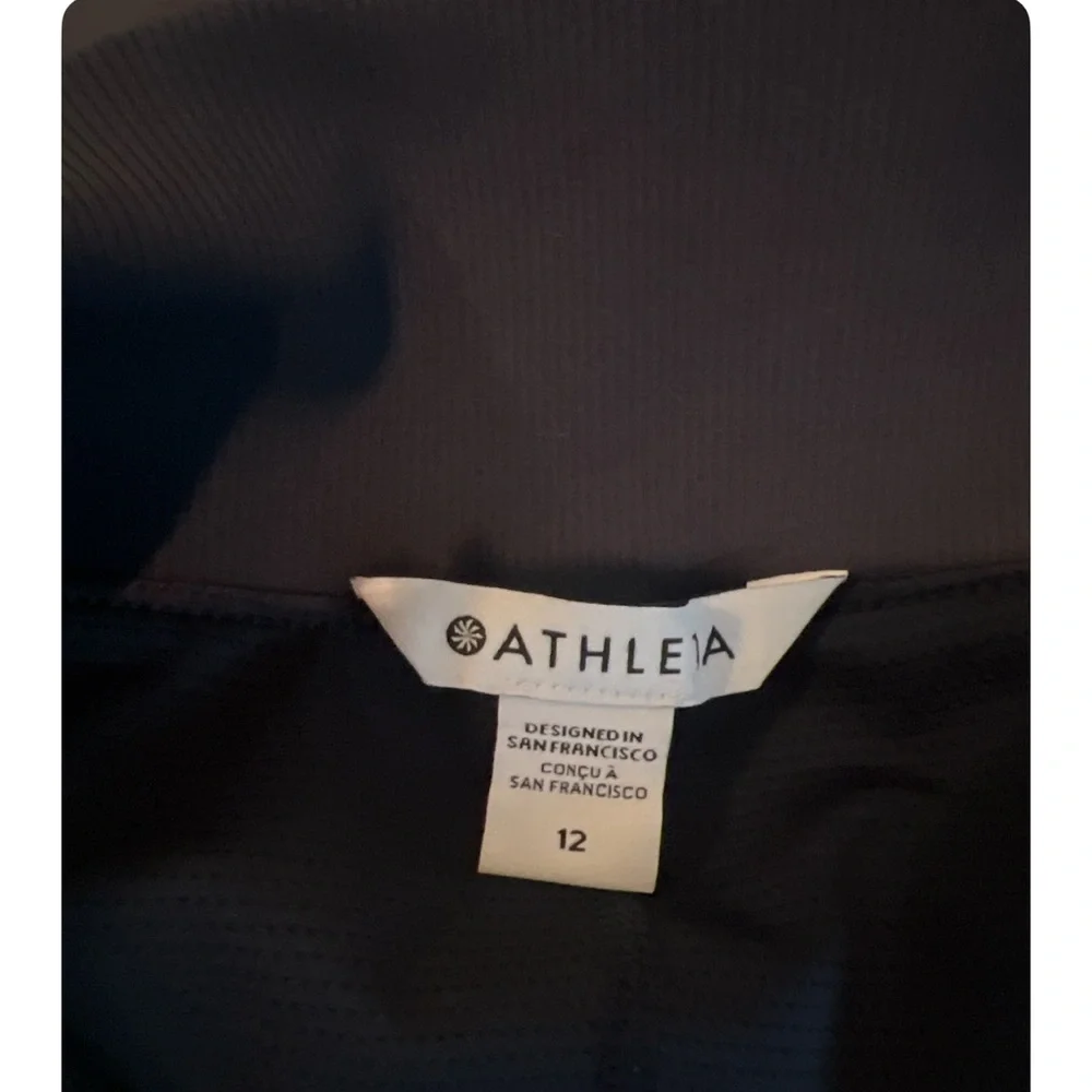 Athleta‎ Navy Blue Skort Womens 12 Athletic Built In Shorts Pockets